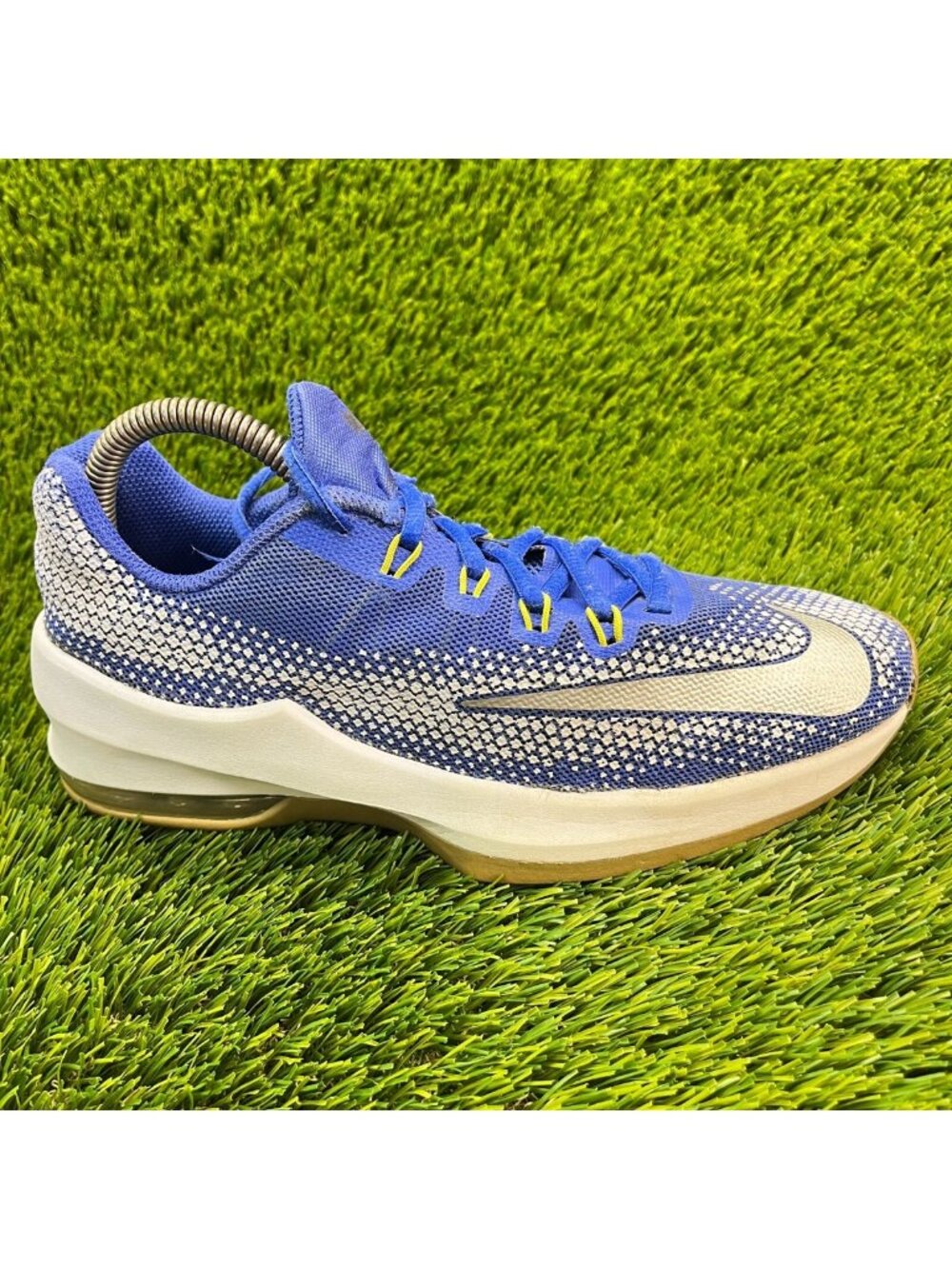 Nike Air Max Infuriate Boys Size 6Y Blue Running Basketball Shoes Sneakers